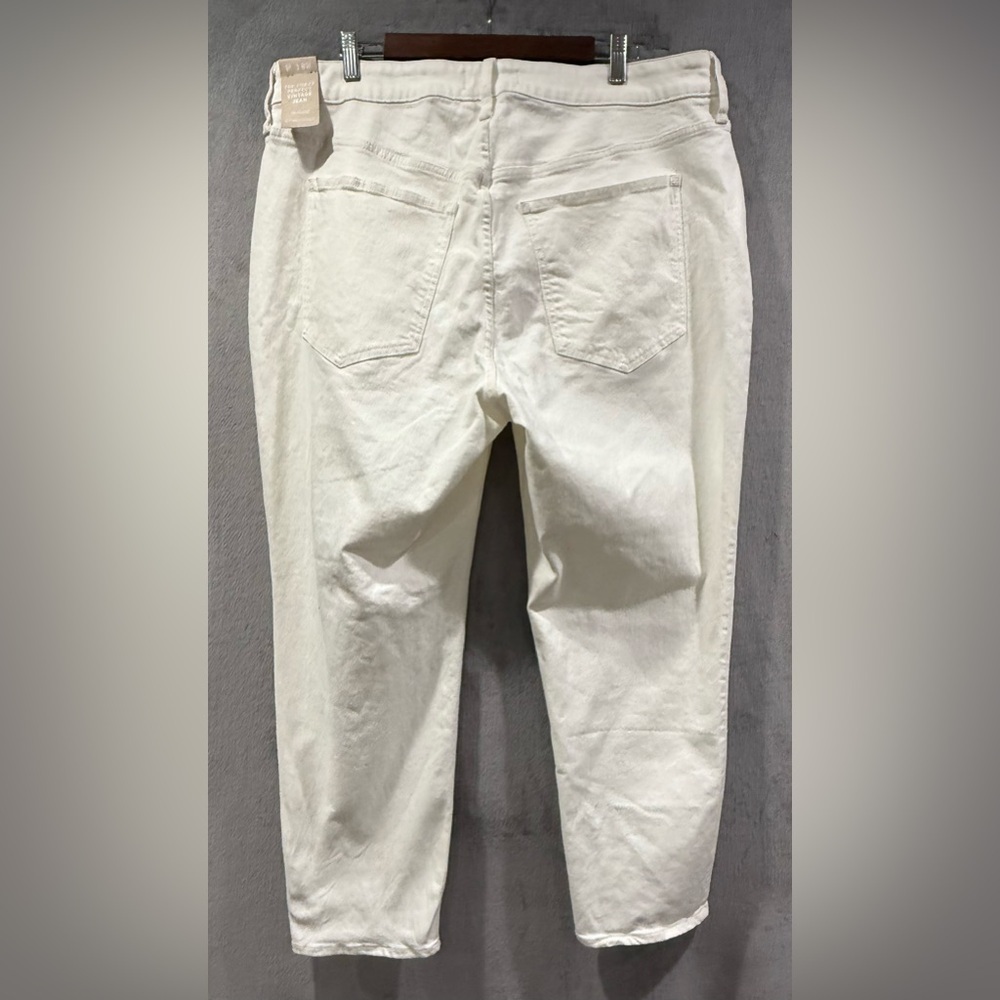 Madewell The Curvy Perfect Vintage White High Rise Jeans Women’s Size 18w New - Picture 6 of 10